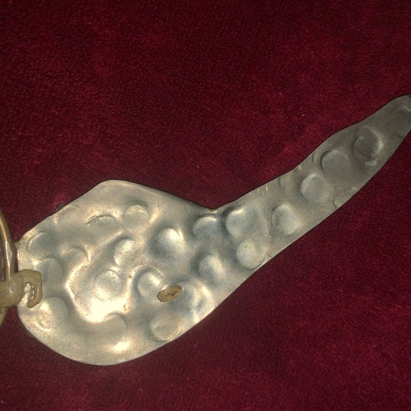 🟡🟡HAND DESIGNED & SCULPTURED PRECIOUS METAL LARGE NECKLACE🟡🟡 - Picture 5 of 13